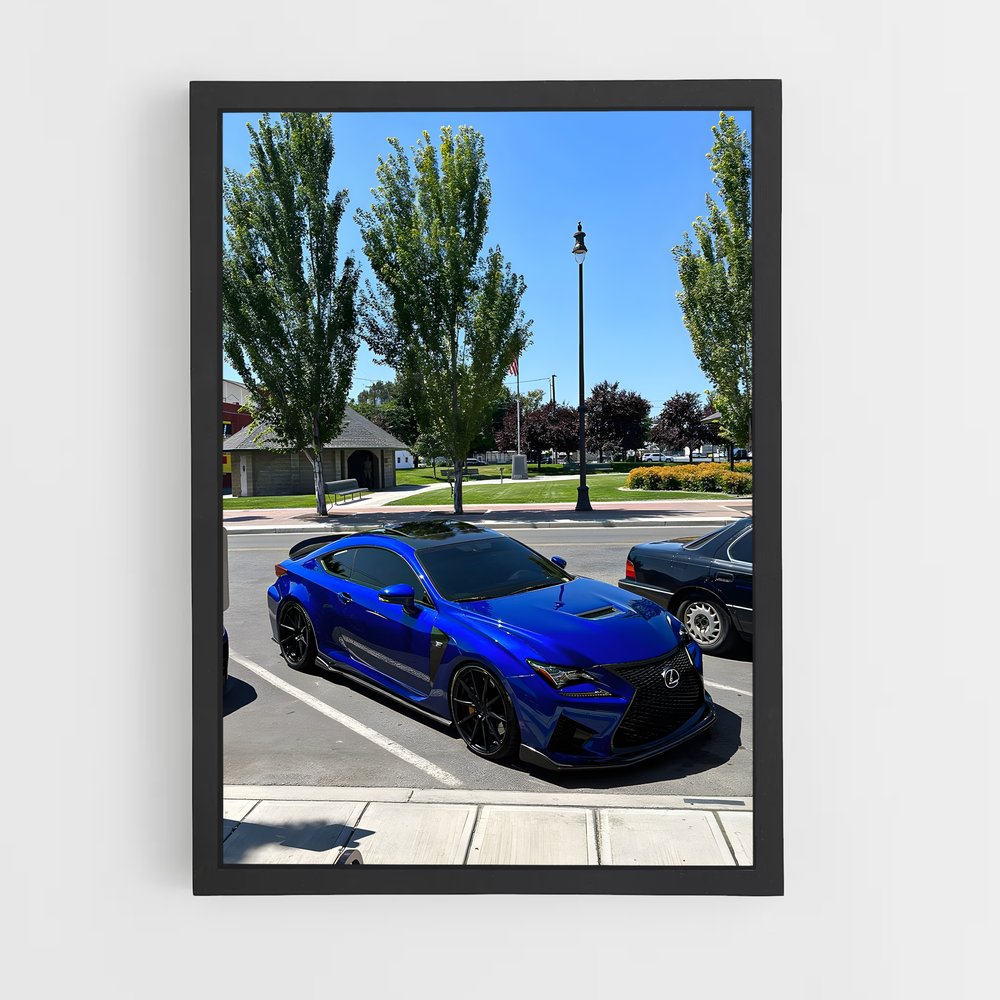 Poster Sport Découvrez – affiche Lexus (vue 2)